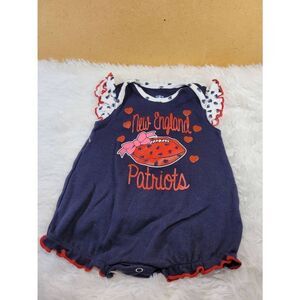 NFL New England Patriots Infant Outfit- Size 0/3 M